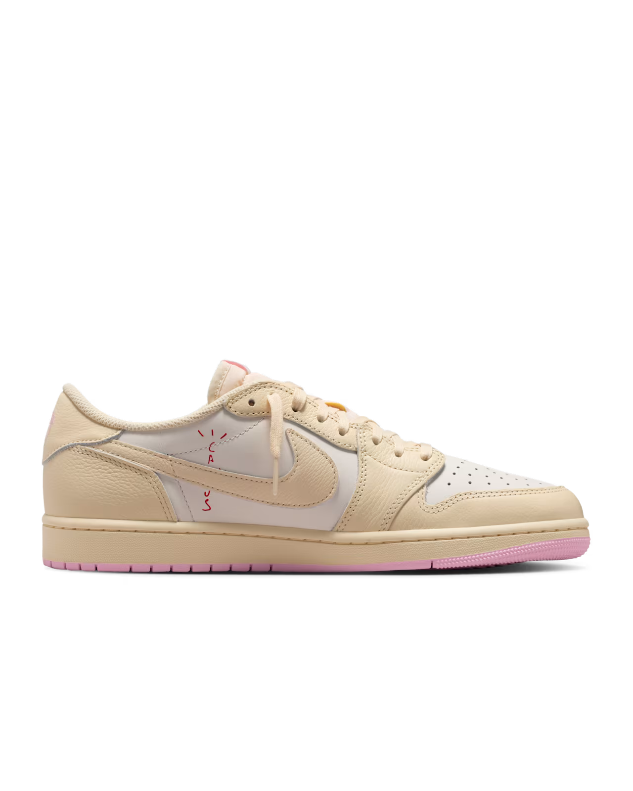 Air Jordan 1 Low x Travis Scott "Muslin and Shy Pink"
