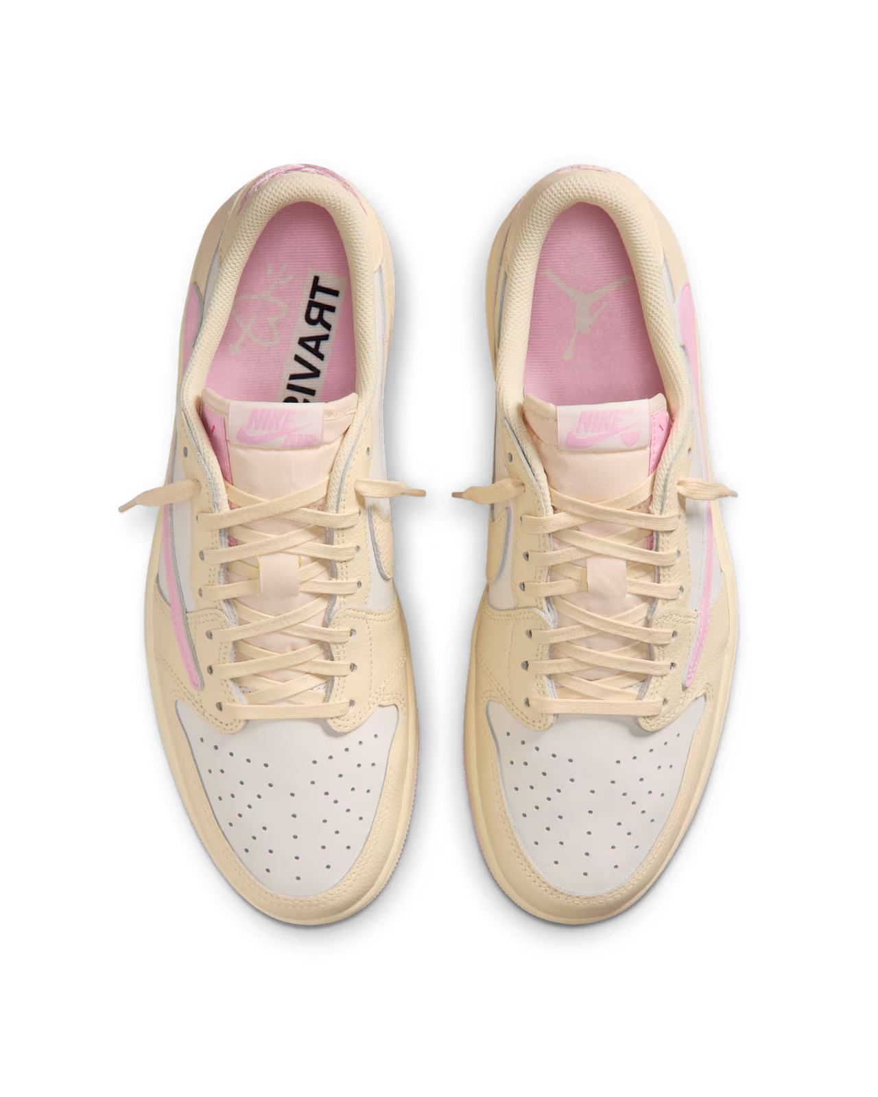 Air Jordan 1 Low x Travis Scott "Muslin and Shy Pink"