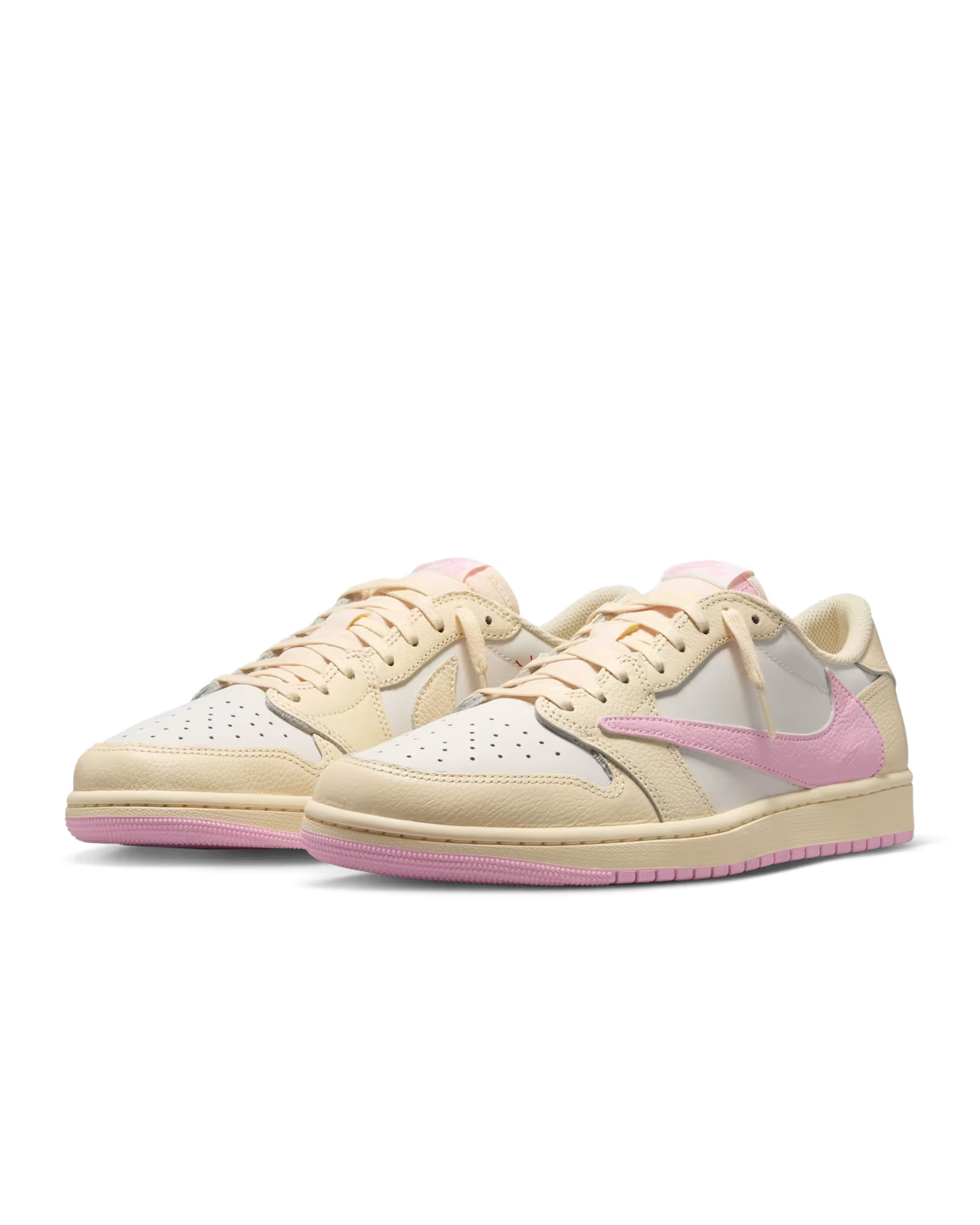 Air Jordan 1 Low x Travis Scott "Muslin and Shy Pink"