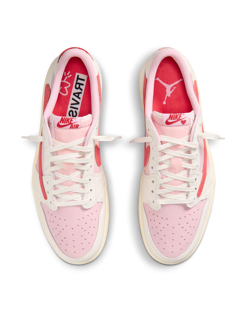 Air Jordan 1 Low x Travis Scott "Shy Pink and Tropical Pink"